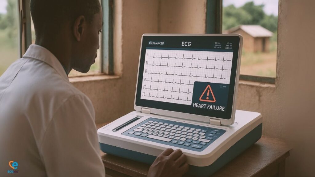 AI ECG Kenya heart failure