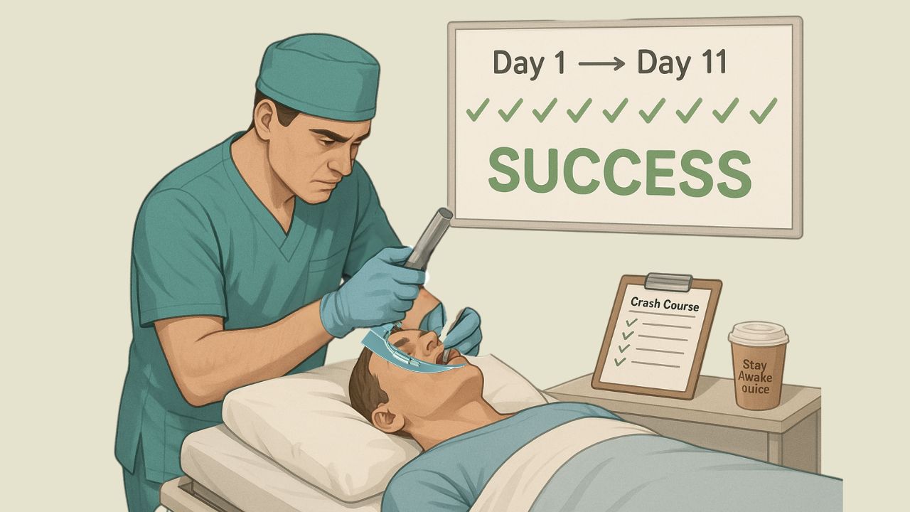 Anyone Can Intubate: 11-Day Crash Course to Master the Airway Like a Pro